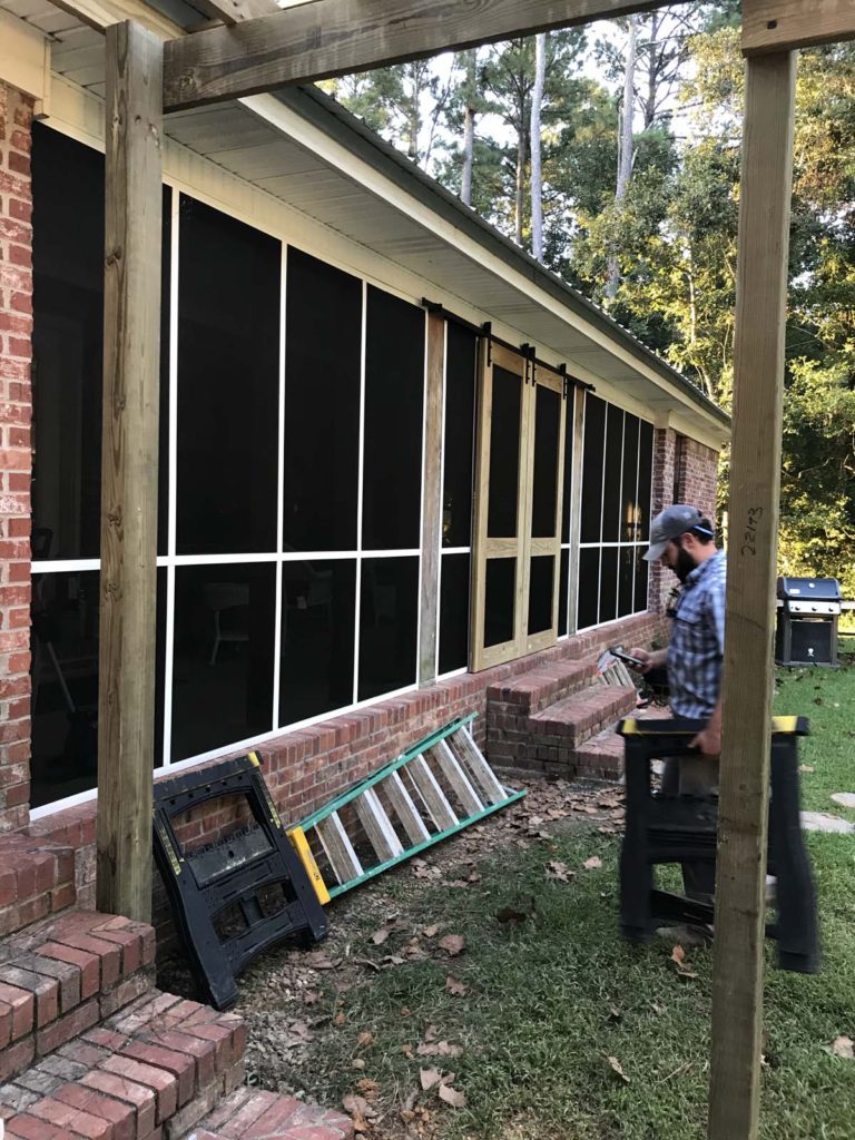 screened porch builders ridgeland ms