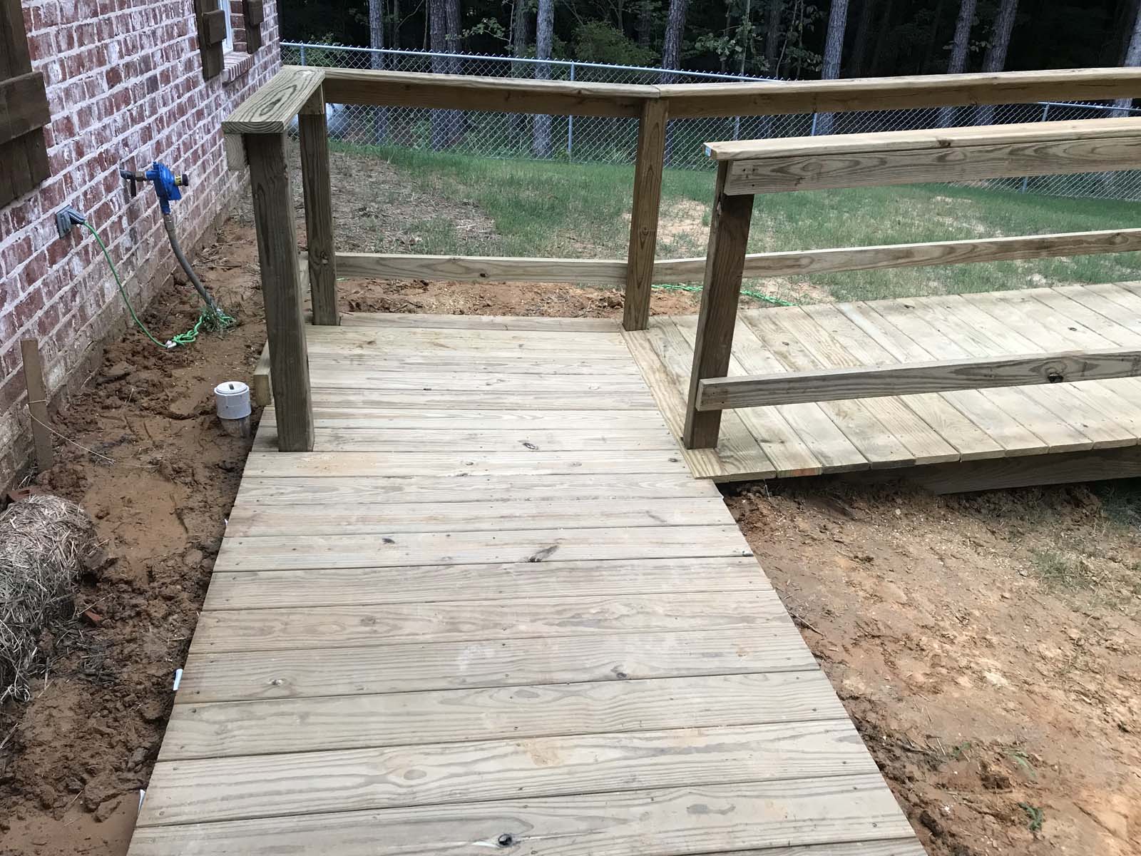 wooden walkway builder near jackson ms