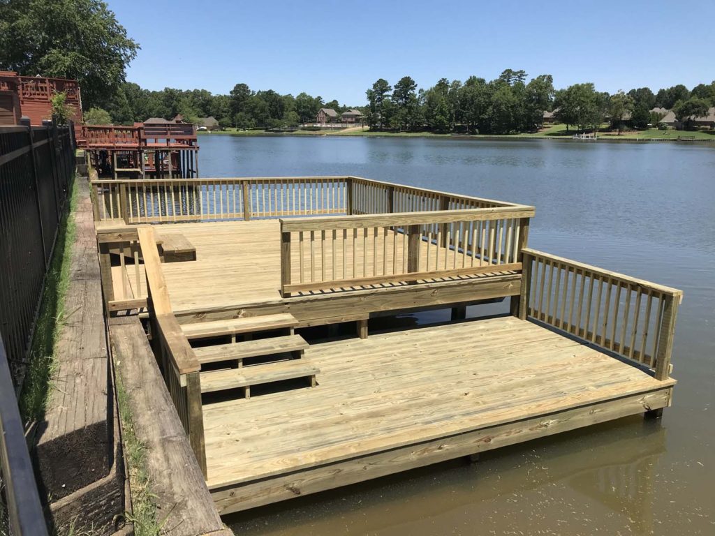 pond deck boat dock ms