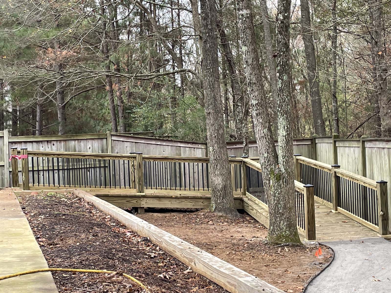 wooden walkway access contractor ms